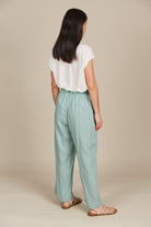 Amelie Pant - Seafoam - Isle of Mine Clothing - Pant Wide Linen