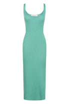 Adele Tank Dress - Seafoam - Isle of Mine Clothing - Knit Dress Mid