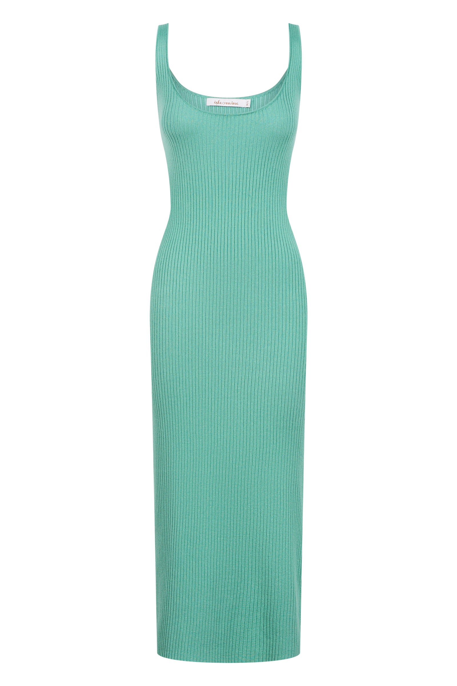 Adele Tank Dress - Seafoam - Isle of Mine Clothing - Knit Dress Mid