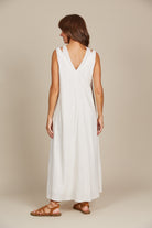 Amelie Tank Maxi - Lotus - Isle of Mine Clothing - Dress Strappy Maxi Linen