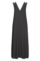 Amelie Tank Maxi - Graphite - Isle of Mine Clothing - Dress Strappy Maxi Linen