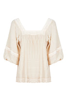 Fleur Top - Canvas - Isle of Mine Clothing - Top S/S