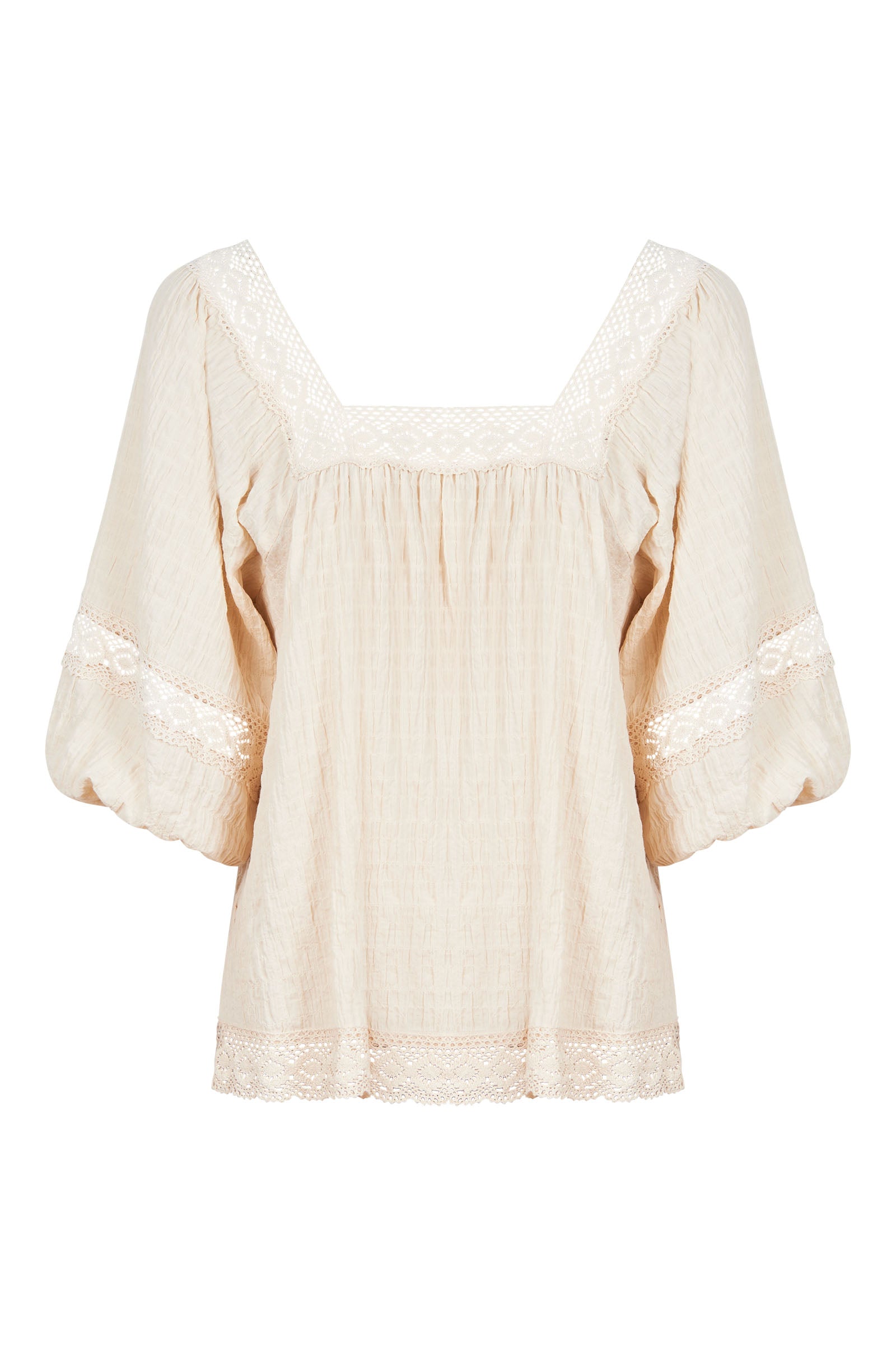 Fleur Top - Canvas - Isle of Mine Clothing - Top S/S