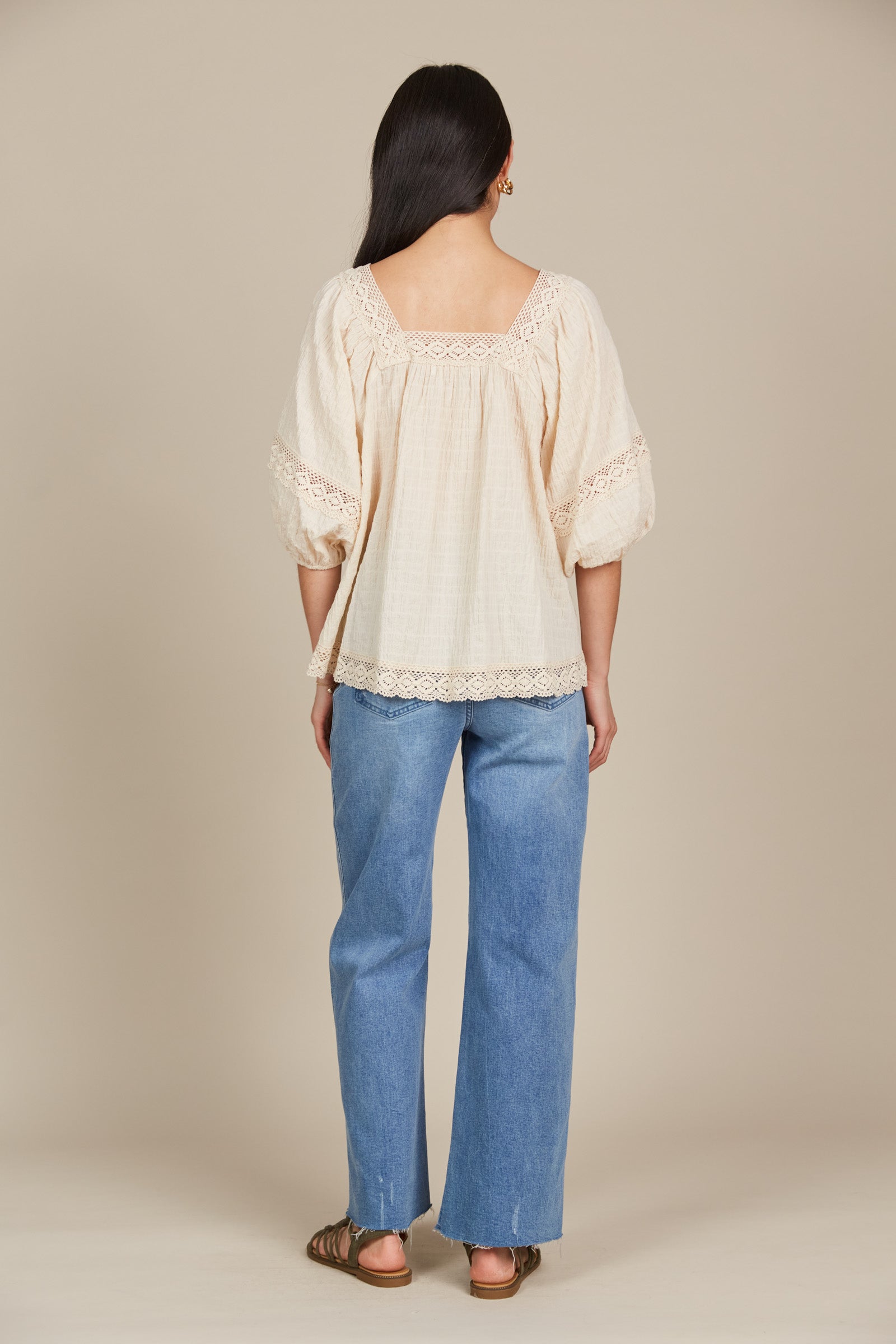 Fleur Top - Canvas - Isle of Mine Clothing - Top S/S