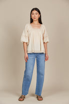 Fleur Top - Canvas - Isle of Mine Clothing - Top S/S