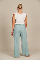 Fleur Pant - Seafoam - Isle of Mine Clothing - Pant Wide