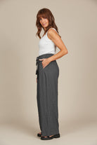 Fleur Pant - Graphite - Isle of Mine Clothing - Pant Wide