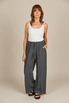 Fleur Pant - Graphite - Isle of Mine Clothing - Pant Wide