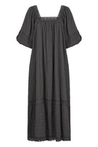 Fleur Maxi - Graphite - Isle of Mine Clothing - Dress Maxi