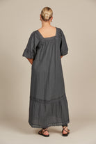 Fleur Maxi - Graphite - Isle of Mine Clothing - Dress Maxi