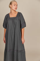 Fleur Maxi - Graphite - Isle of Mine Clothing - Dress Maxi