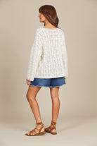 Sylvie Jumper - Lotus - Isle of Mine Clothing - Knit Jumper One Size