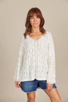 Sylvie Jumper - Lotus - Isle of Mine Clothing - Knit Jumper One Size