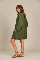 Sylvie Cardigan - Olive - Isle of Mine Clothing - Knit Cardigan One Size