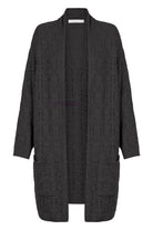 Sylvie Cardigan - Graphite - Isle of Mine Clothing - Knit Cardigan One Size