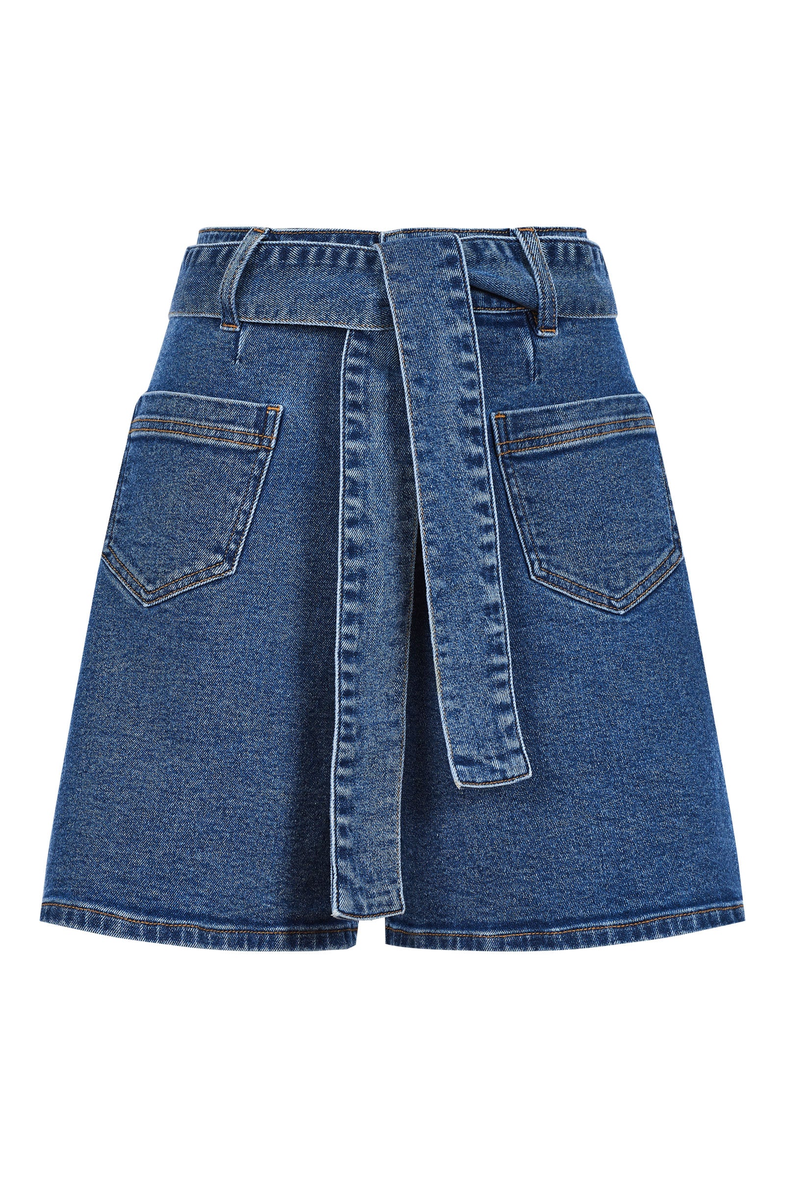 Margot Denim Short - Denim - Isle of Mine Clothing - Denim Short