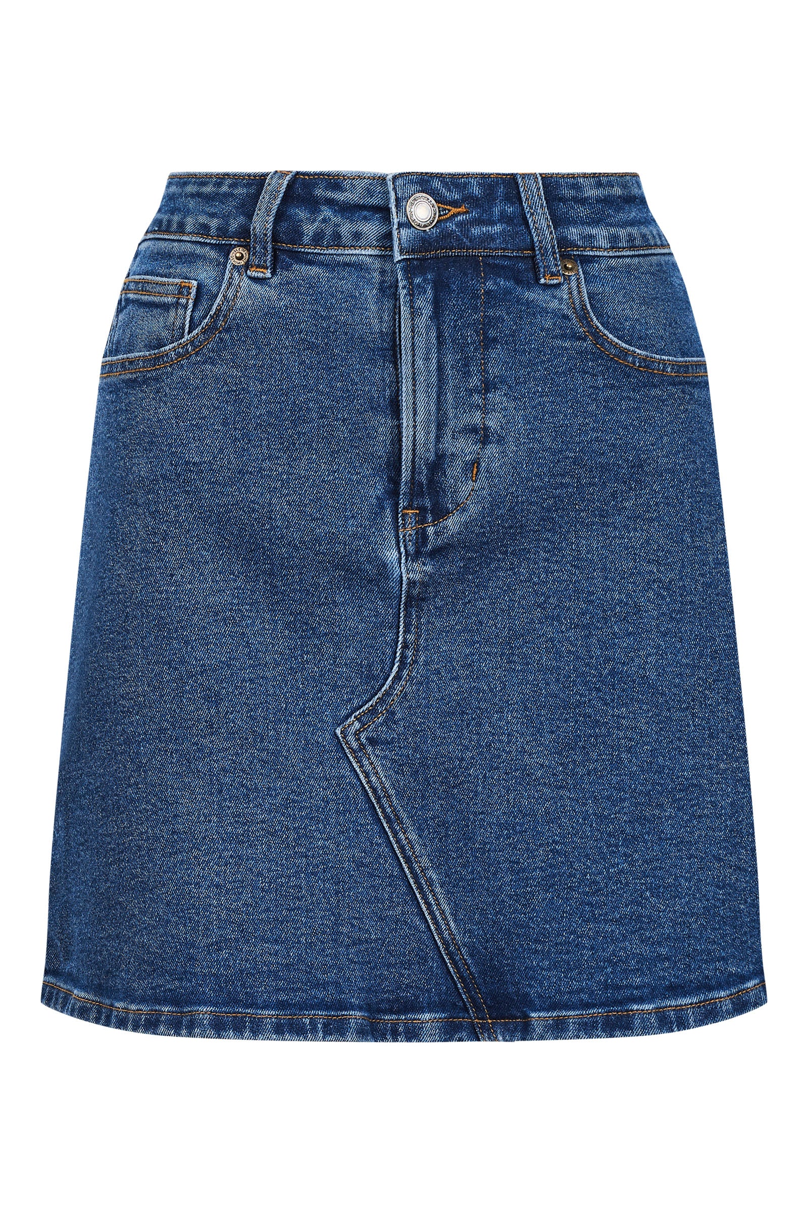 Margot Denim Skirt - Denim - Isle of Mine Clothing - Denim Skirt