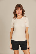 Juliette Top - Canvas - Isle of Mine Clothing - Knit Top S/S