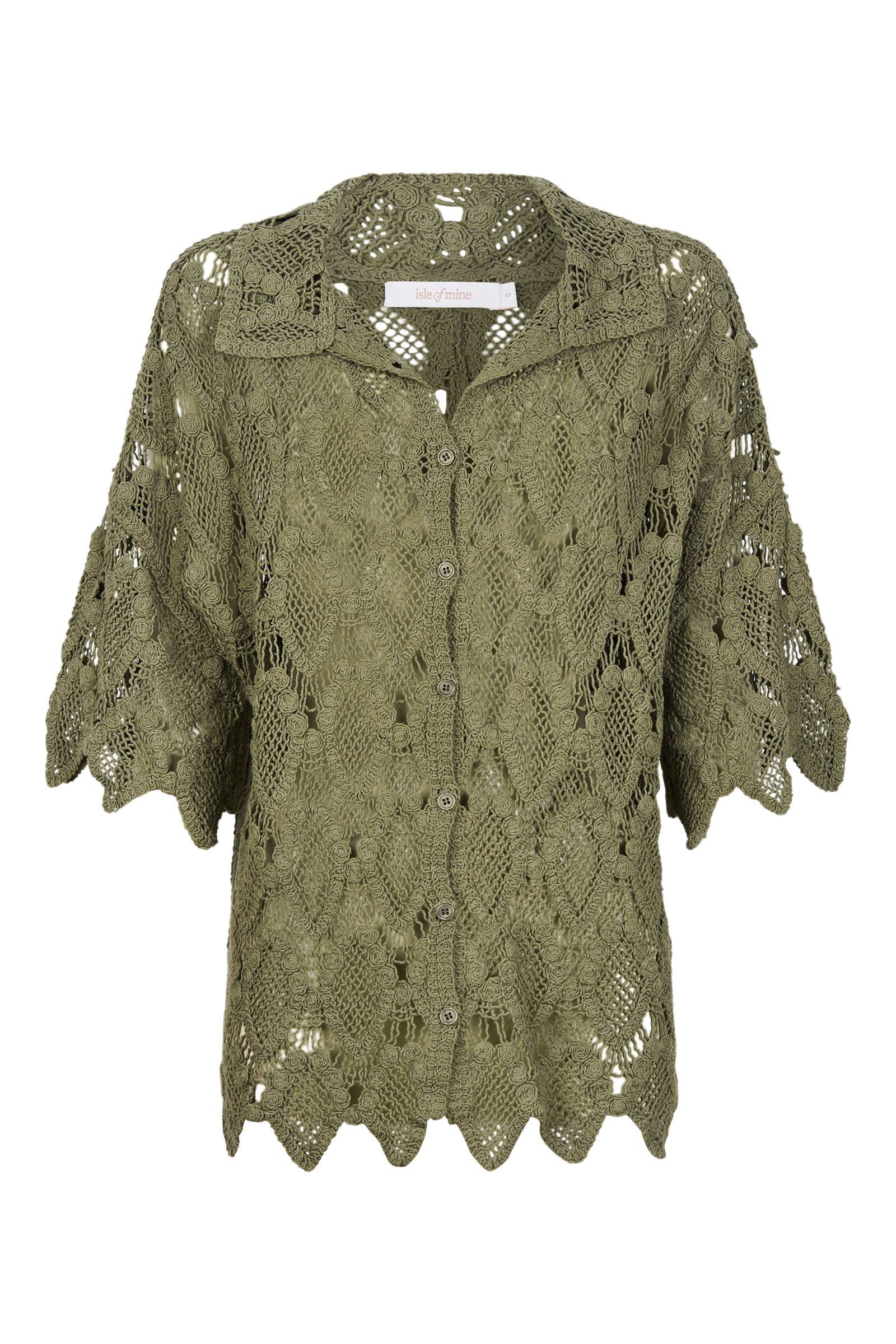 Giselle Shirt - Olive - Isle of Mine Clothing - Knit Shirt