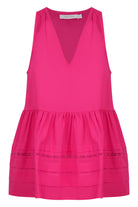 Remi Tank - Raspberry - Isle of Mine Clothing - Top Sleeveless