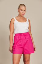 Remi Short - Raspberry - Isle of Mine Clothing - Short Casual