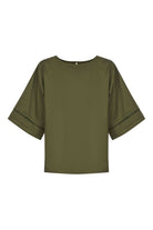 Remi Top - Olive - Isle of Mine Clothing - Top S/S