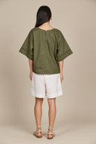 Remi Top - Olive - Isle of Mine Clothing - Top S/S