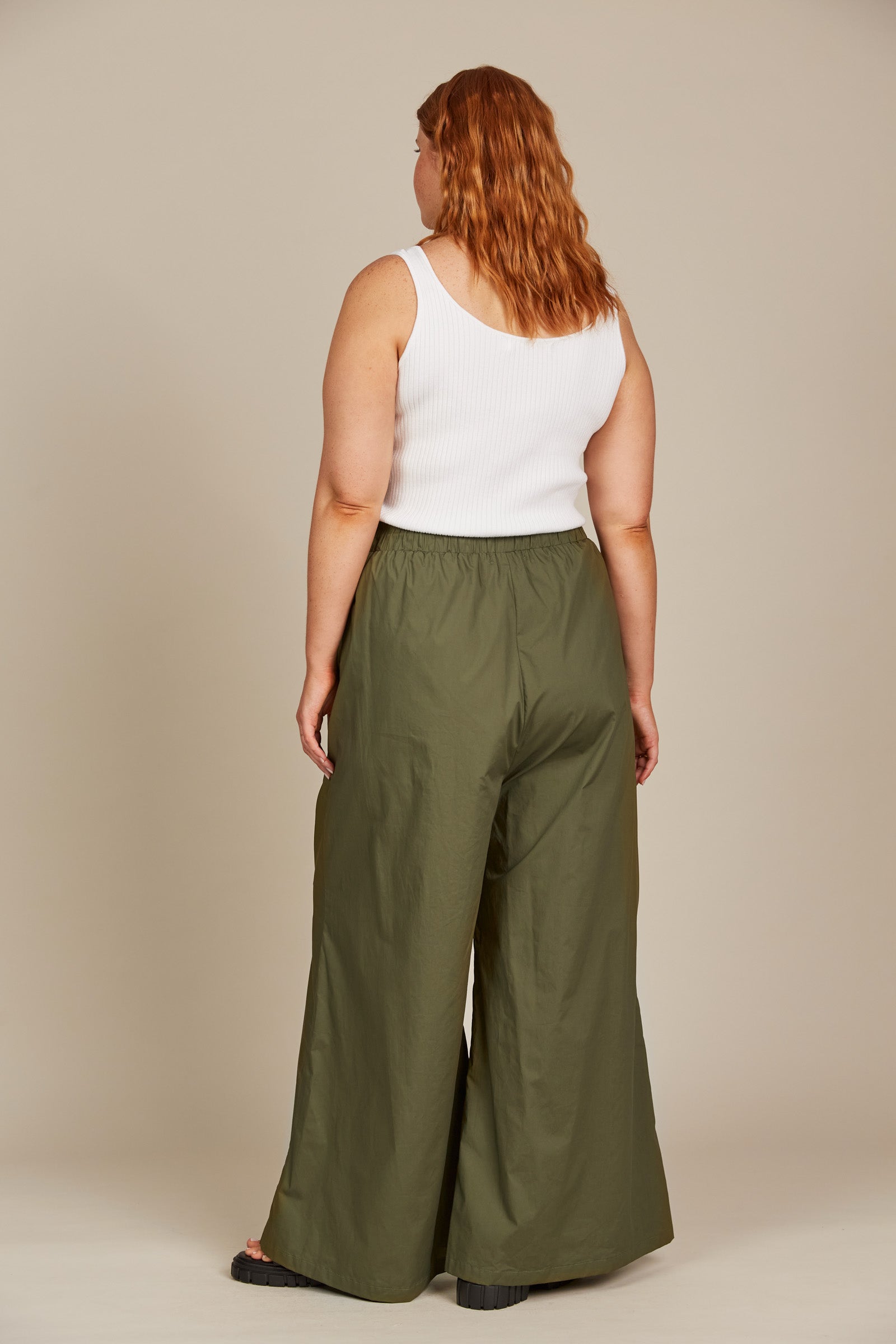 Remi Pant - Olive - Isle of Mine Clothing - Pant Wide