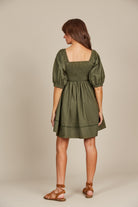 Remi Mini Dress - Olive - Isle of Mine Clothing - Dress Mini