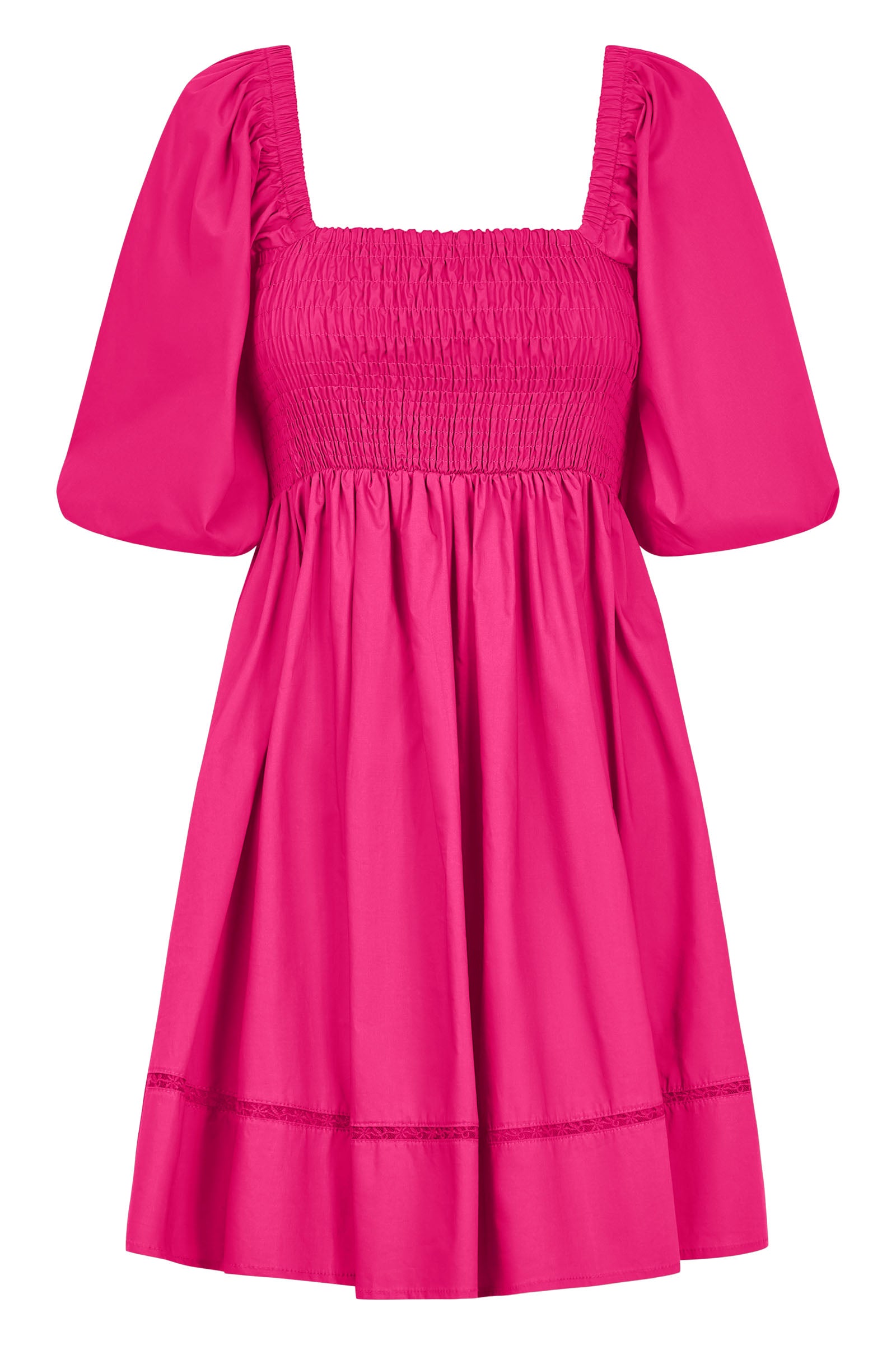 Remi Mini Dress - Raspberry - Isle of Mine Clothing - Dress Mini