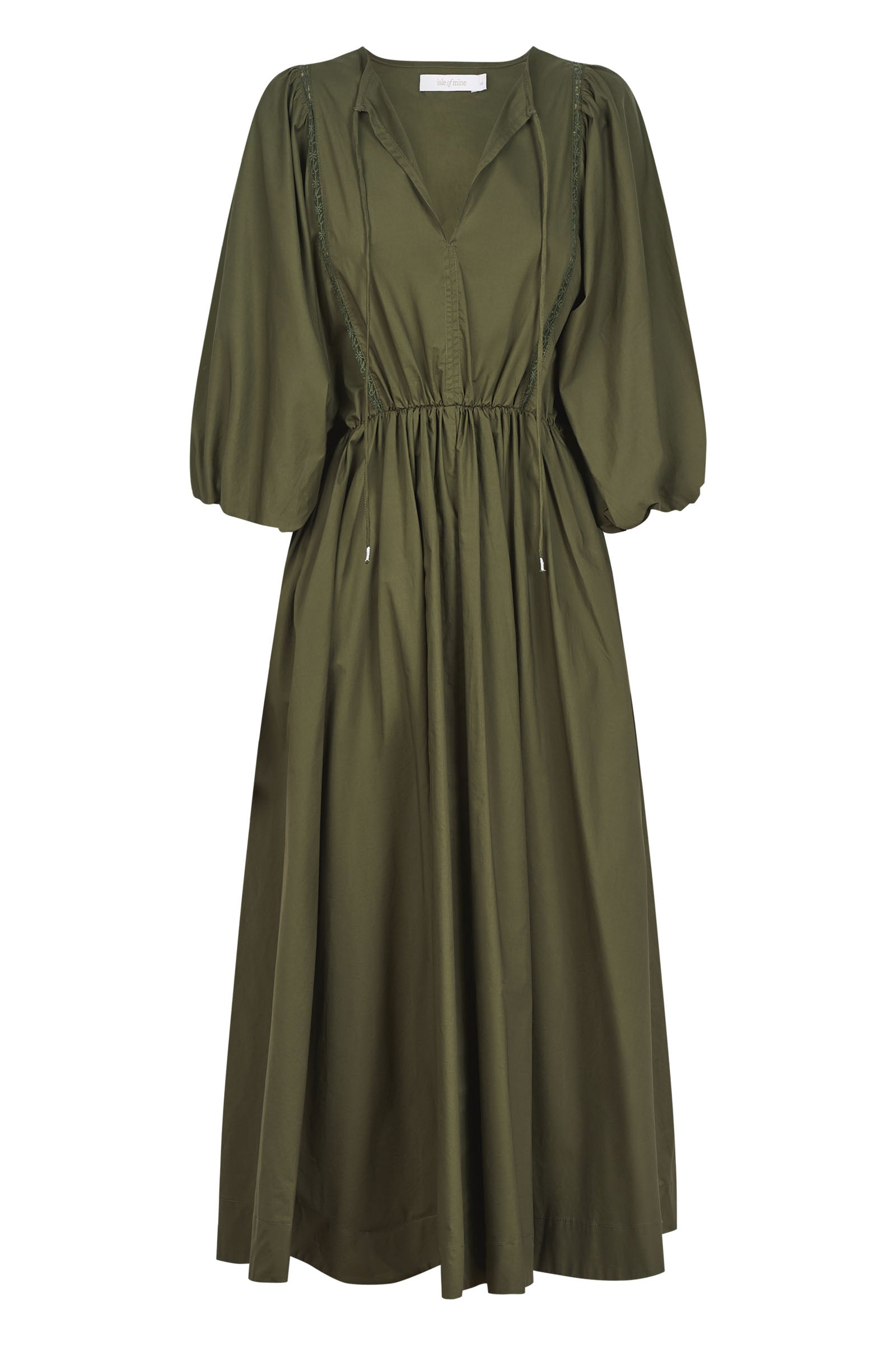 Remi Maxi - Olive - Isle of Mine Clothing - Dress Mid