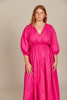 Remi Maxi - Raspberry - Isle of Mine Clothing - Dress Mid