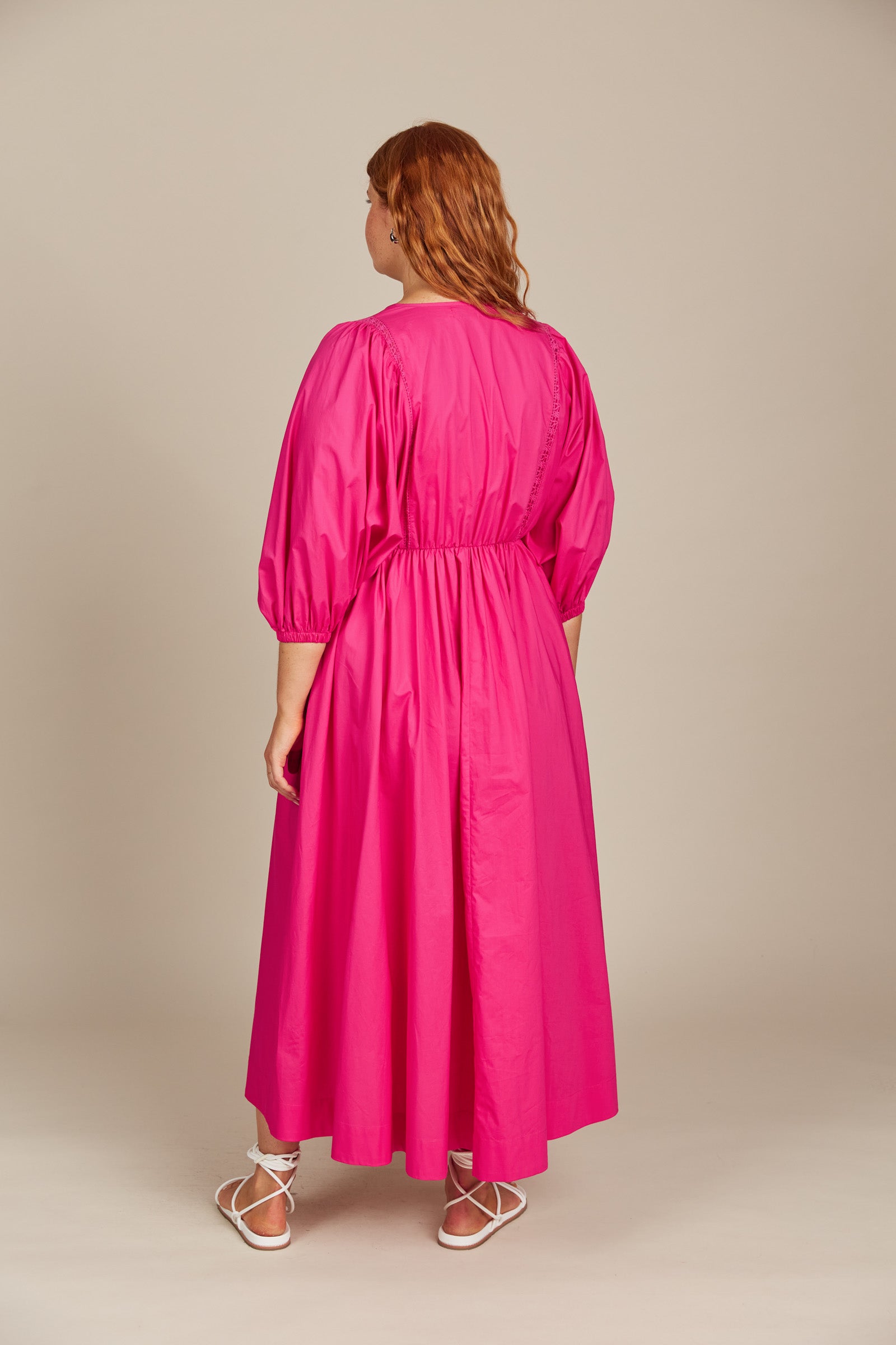 Remi Maxi - Raspberry - Isle of Mine Clothing - Dress Mid