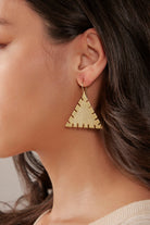 Fleur Earring - Triangle - Isle of Mine Earring