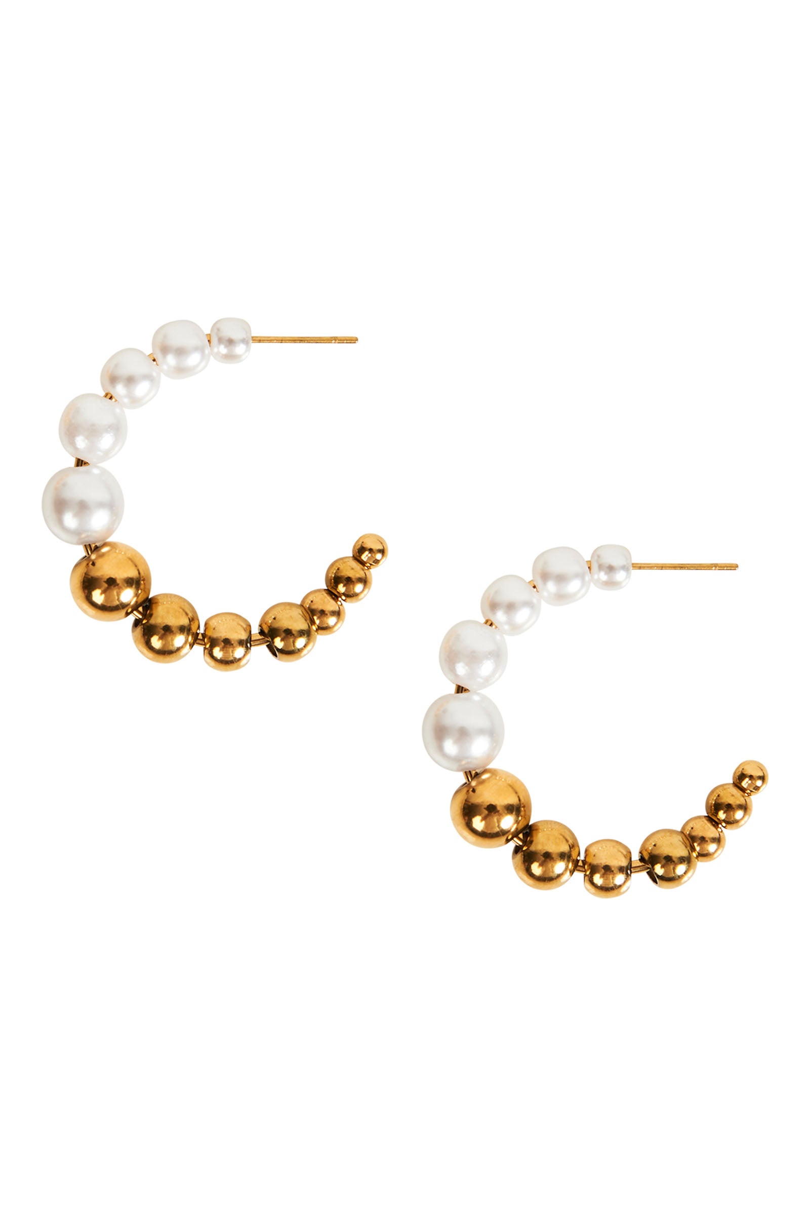 Sabine Earring - Gold Pearl - Isle of Mine Earring