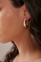 Sabine Earring - Gold Pearl - Isle of Mine Earring