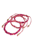 Nouveau Bracelet Set - Raspberry - Isle of Mine Bracelet