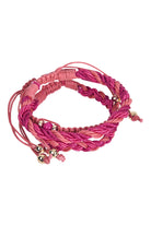 Nouveau Bracelet Set - Raspberry - Isle of Mine Bracelet