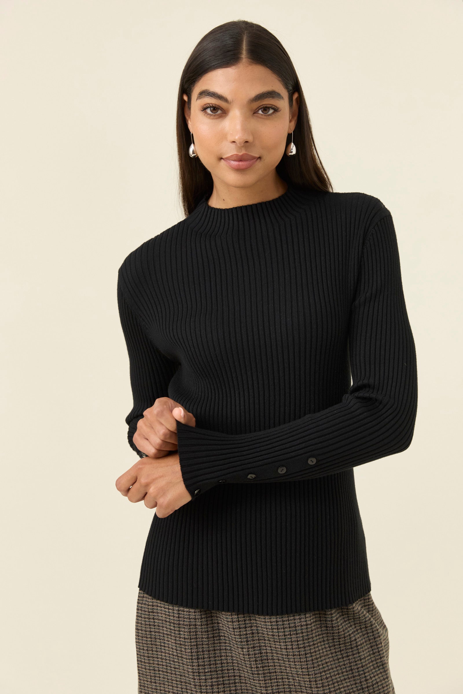 Juno Knit Top - Onyx – Isle of Mine