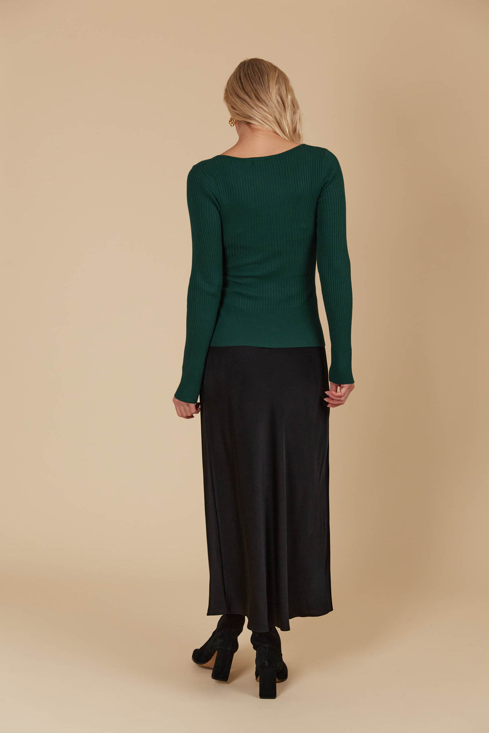 Isle of Mine Juno Knit Top - Onyx