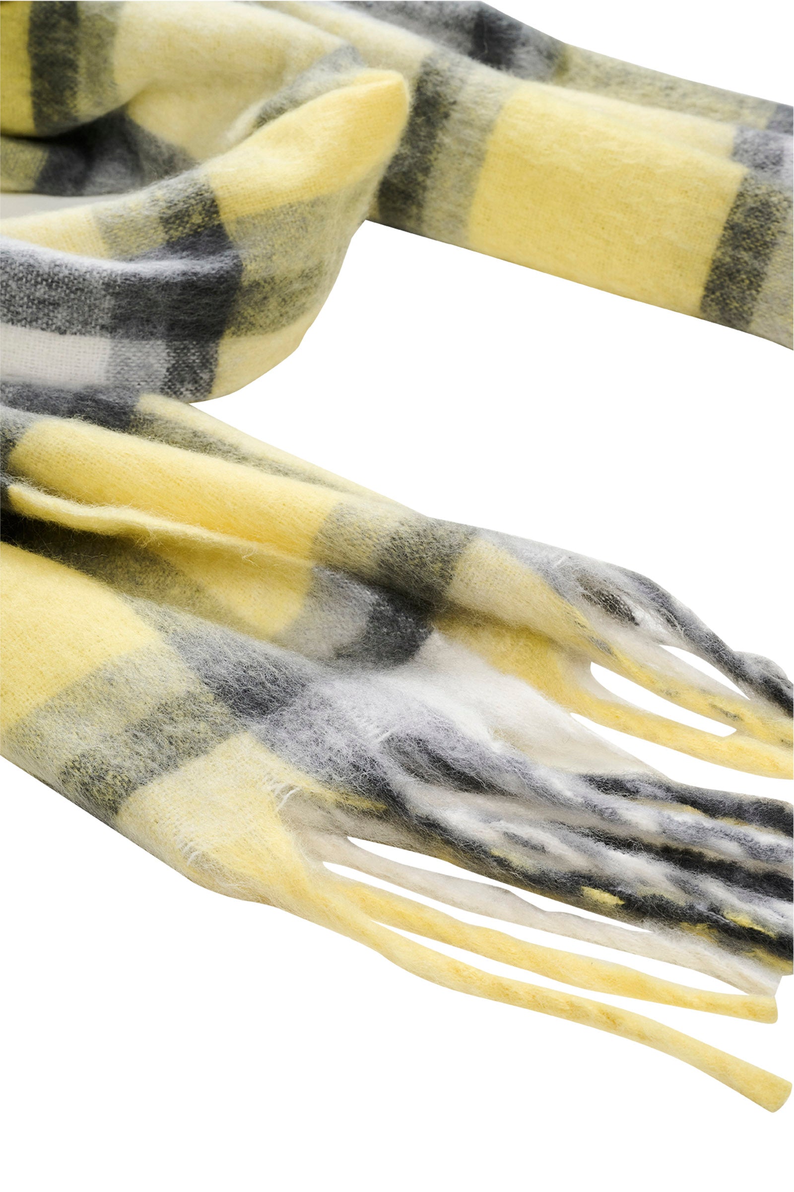 Sloane Check Scarf - Butter – Isle of Mine
