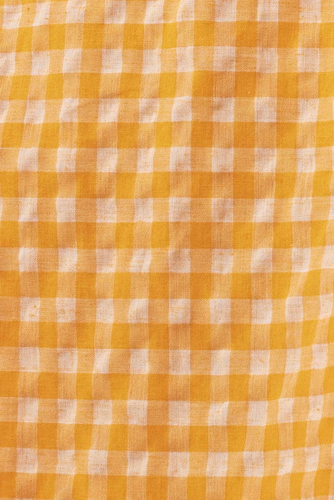 Alfresco Skirt - Sunrise - Isle of Mine Clothing - Skirt Mid Linen