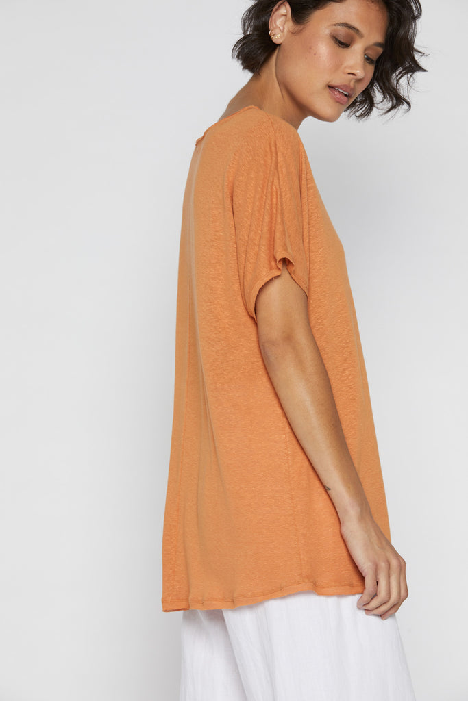 Libra Tshirt - Terracotta - Isle of Mine Clothing - Top Tshirt S/S One Size