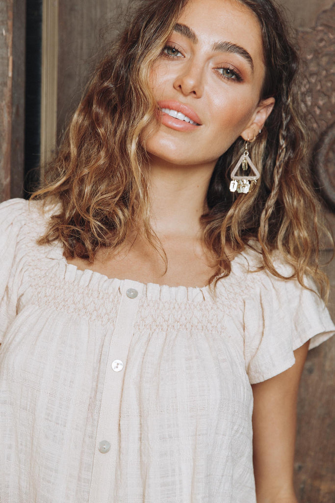 Antillia Earring - Triangle Drop - Isle of Mine Earring