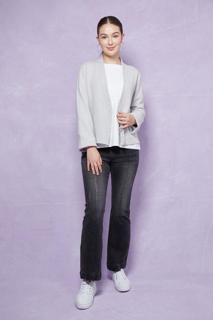 Ines Tie Cardigan - Peyote - Isle of Mine Clothing - Knit Cardigan Short