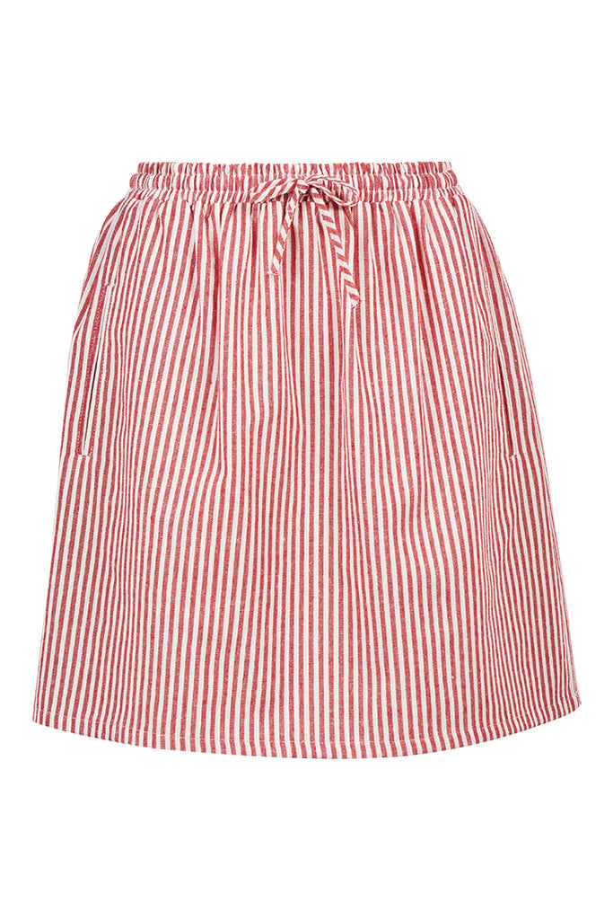 Monaco Mini - Rouge - Isle of Mine Clothing - Skirt Linen